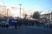 Програвши суд, Михайлішин звернувся до учасників Євромайдану і викинув прапор ЄС на ратуші