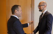 Арсеній Яценюк на зустрічі з Дональдом Туском: Україна - це ключ до майбутнього Європи (фото)