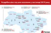 Чернівці, які обслуговує «Чернівцігаз Збут», серед “лідерів” з цін на газ для населення