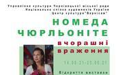 У Чернівцях відкриють виставку абстракцій литовської художниці Номеди Чюрльоните