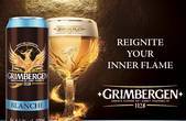 Зустрічай бельгійське пиво Grimbergen Blanche у зручному форматі банки