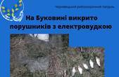У Бабині двоє браконьєрів на гумовому човні незавонно ловили рибу електровудкою  