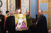 Чинуш дав гроші на ікону митрополита Чернівецького і Далматського Євгена (Гакмана), а Гешко з владикою Данилом піднесли її митрополиту ПЦУ Епіфанію на іменини
