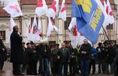 В Чернівцях відбувся мітинг опозиційних сил на підтримку шляху України до європейської інтеграції.